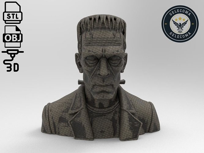 Frankenstein 3D Print Model 3D print model