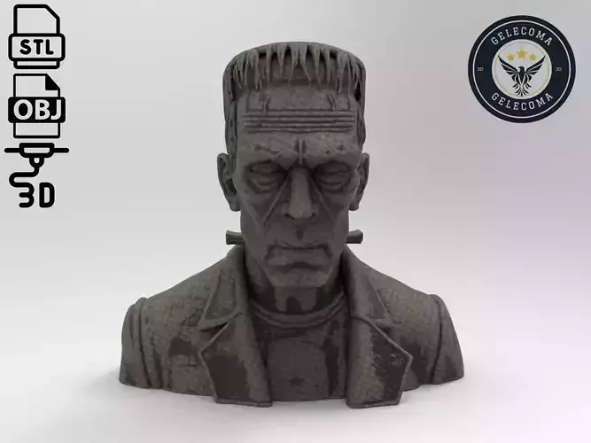 Frankenstein 3D Print Model