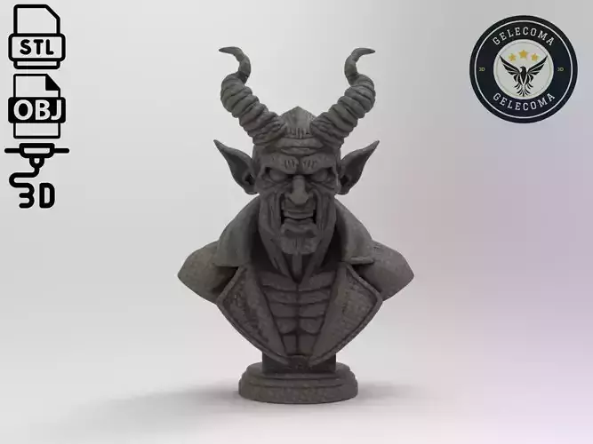 Demon 3D Print Model