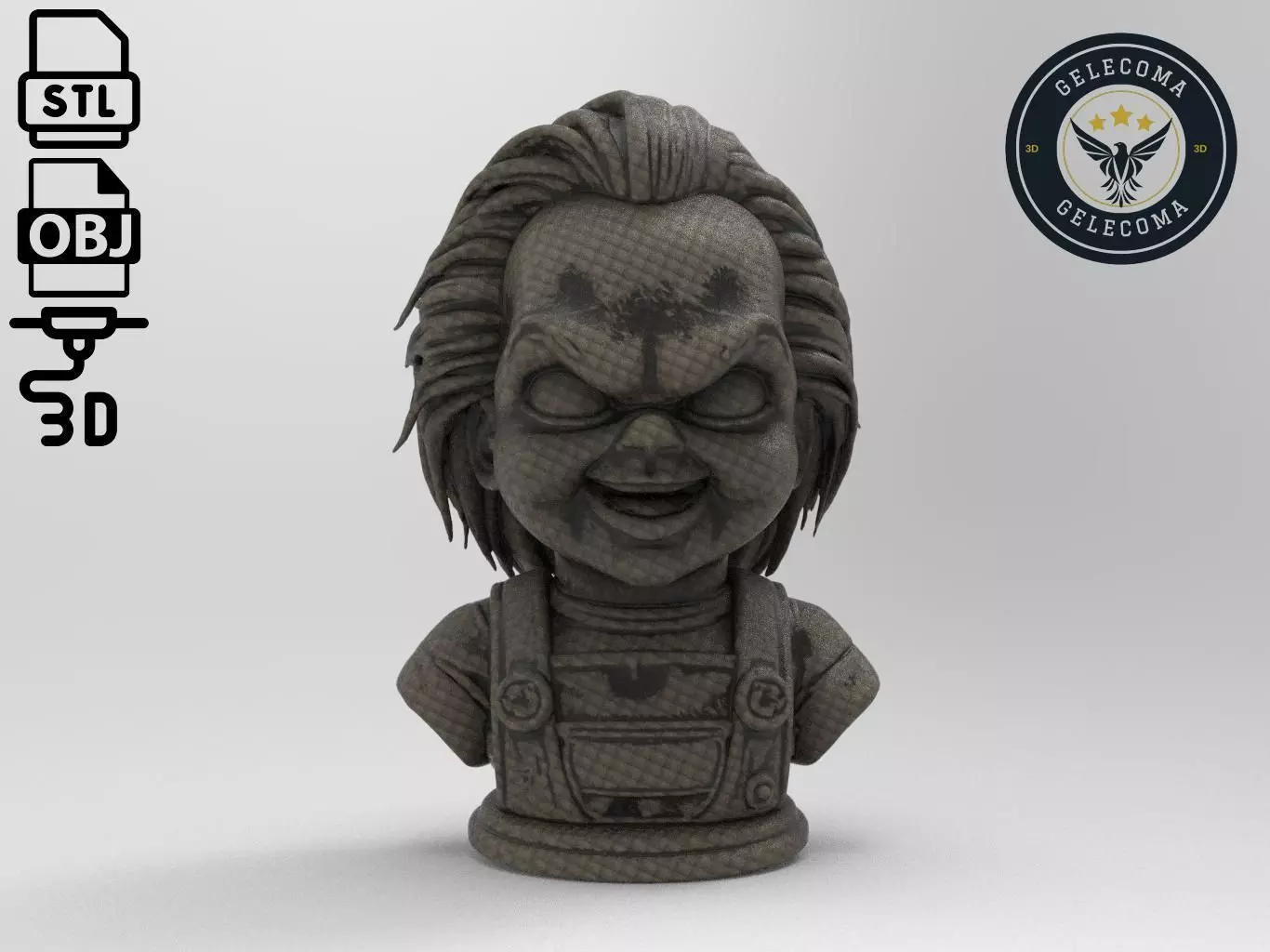 Chucky 3D Print Model 3D print model
