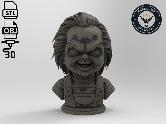 Chucky 3D Print Model 3D print model