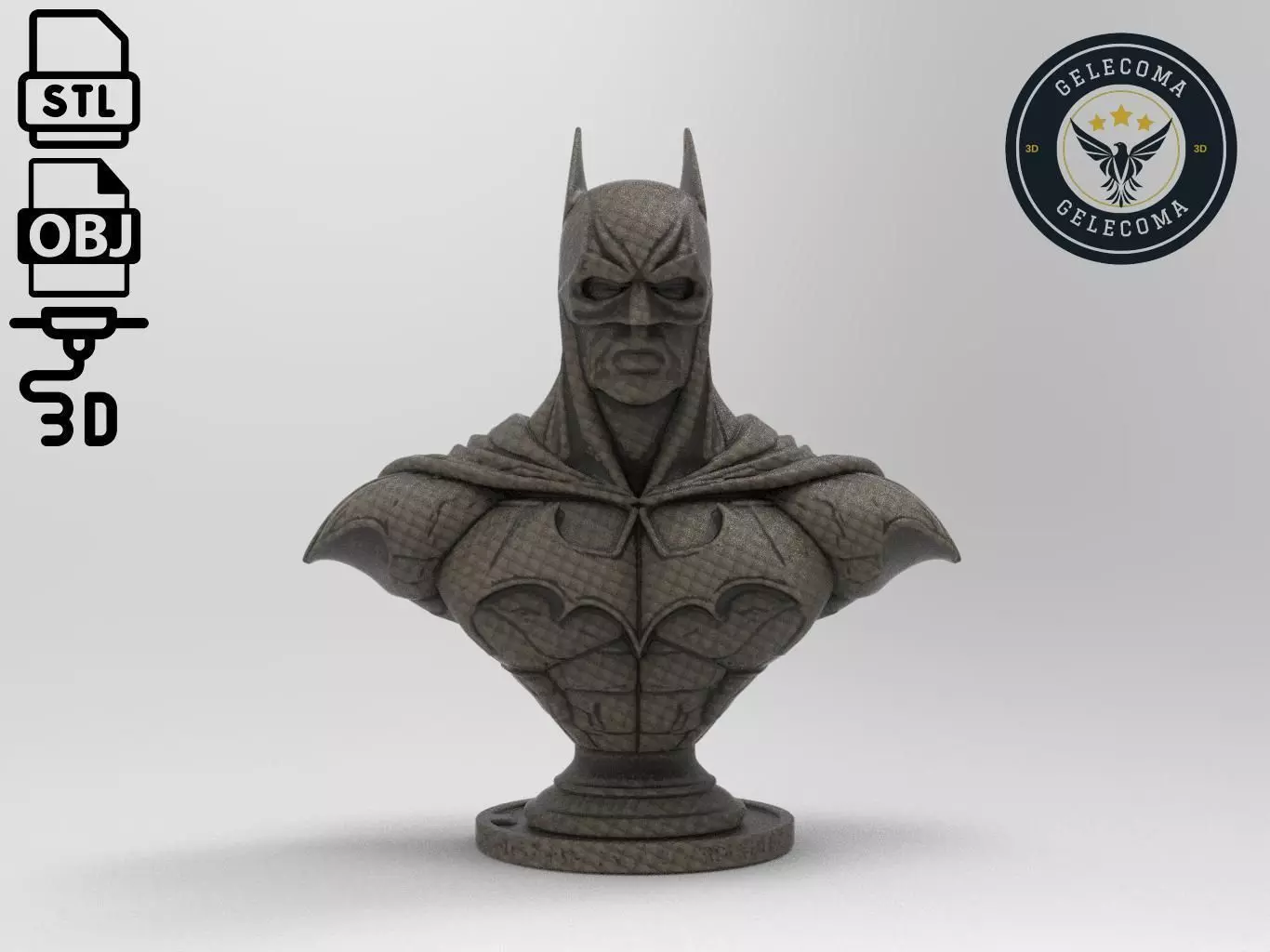 Batman superhero 3D Print Model 3D print model_0