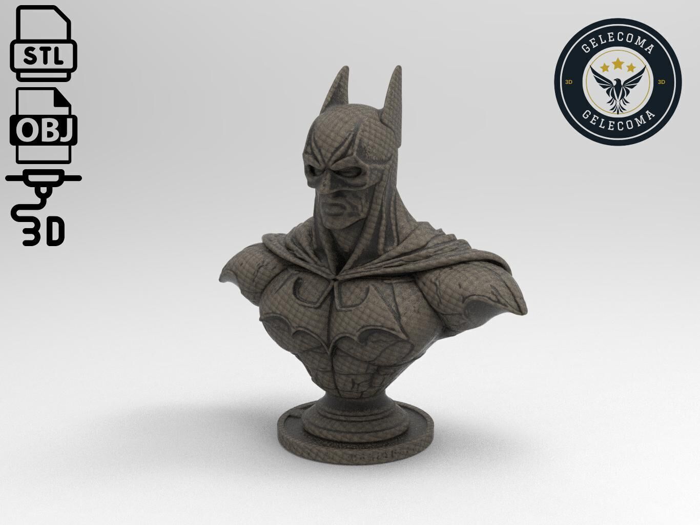 Batman superhero 3D Print Model 3D print model_1