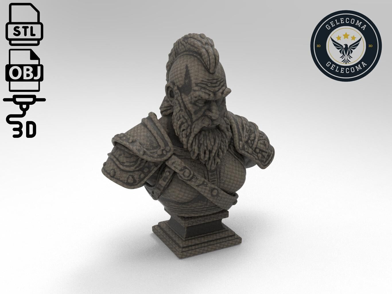 Barbarian 3D Print Model 3D print model_2