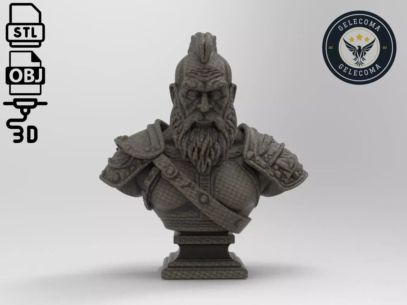 Barbarian 3D Print Model 3D print model_0