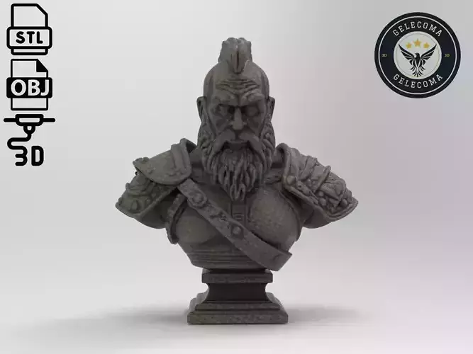 Barbarian 3D Print Model