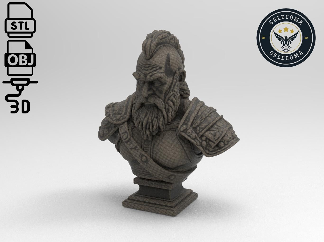 Barbarian 3D Print Model 3D print model_1