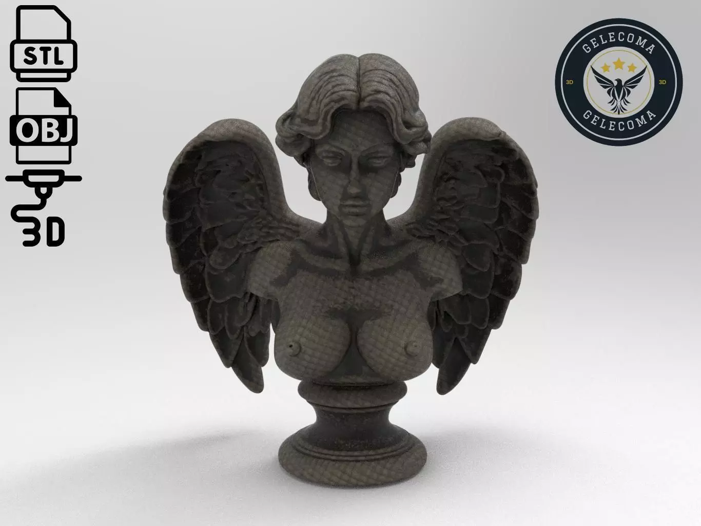 Angel 3D Print Model 3D print model_0