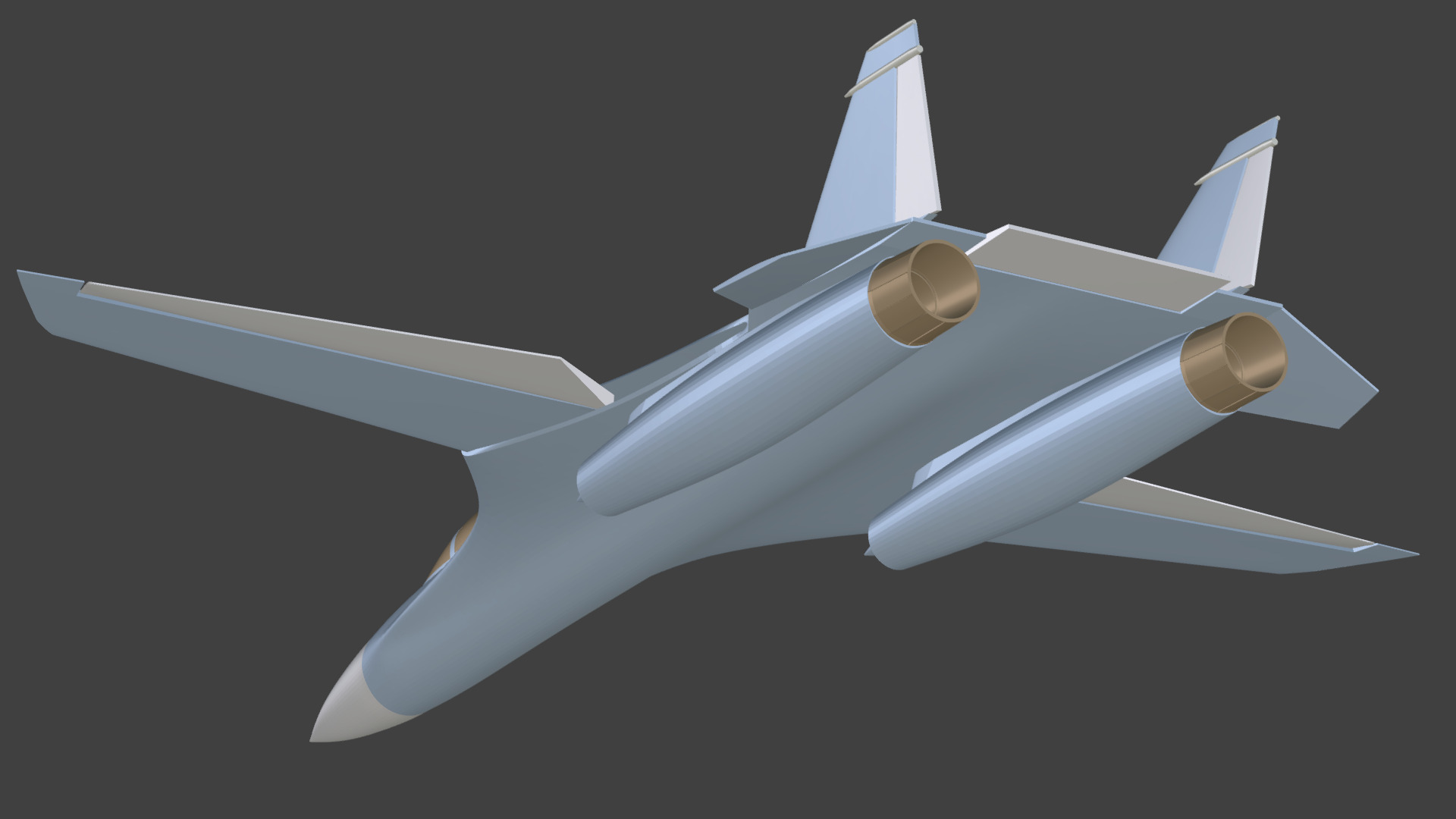  FX General Dynamics design F-15 3D print model_3