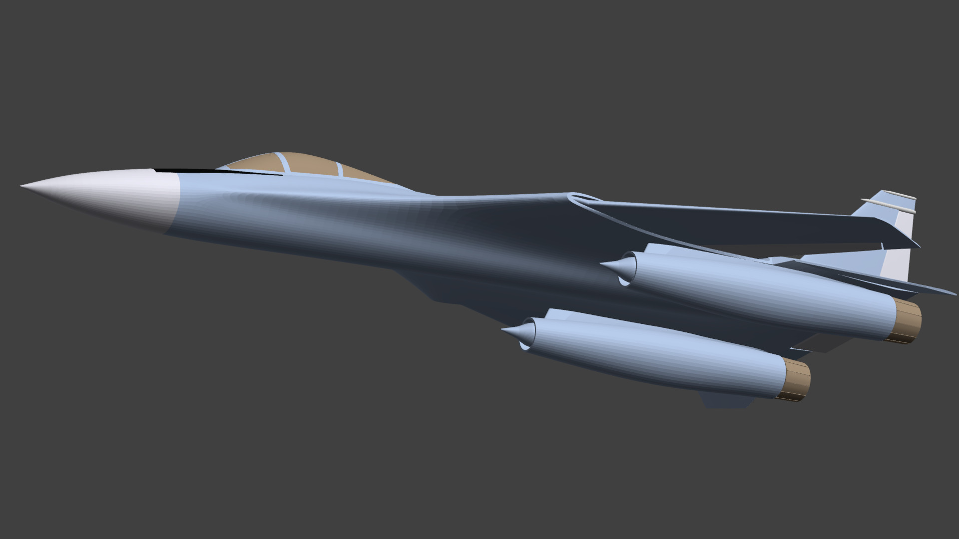  FX General Dynamics design F-15 3D print model_8