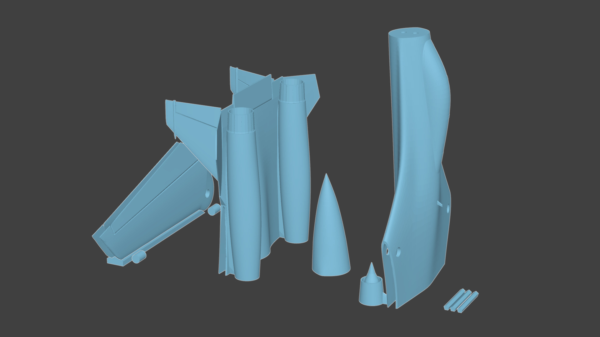  FX General Dynamics design F-15 3D print model_10