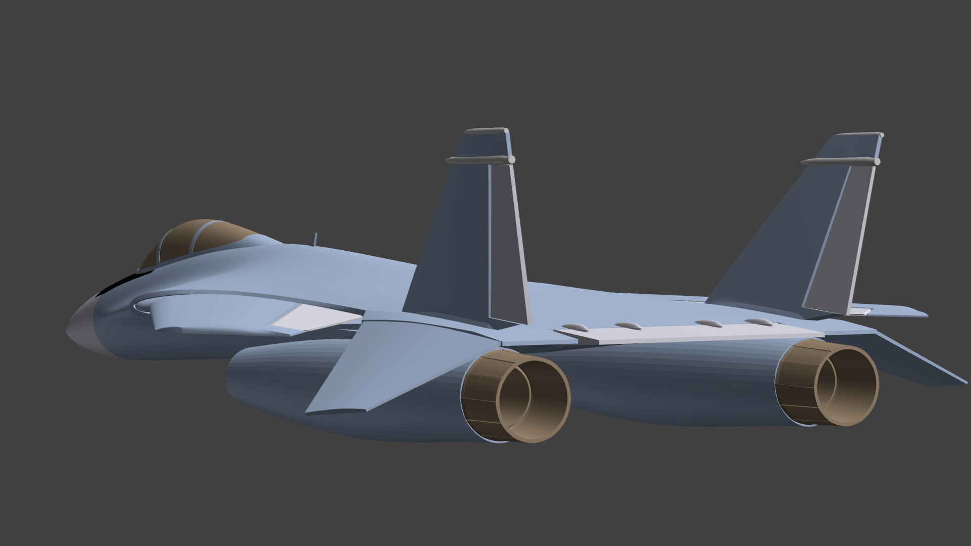  FX General Dynamics design F-15 3D print model_6