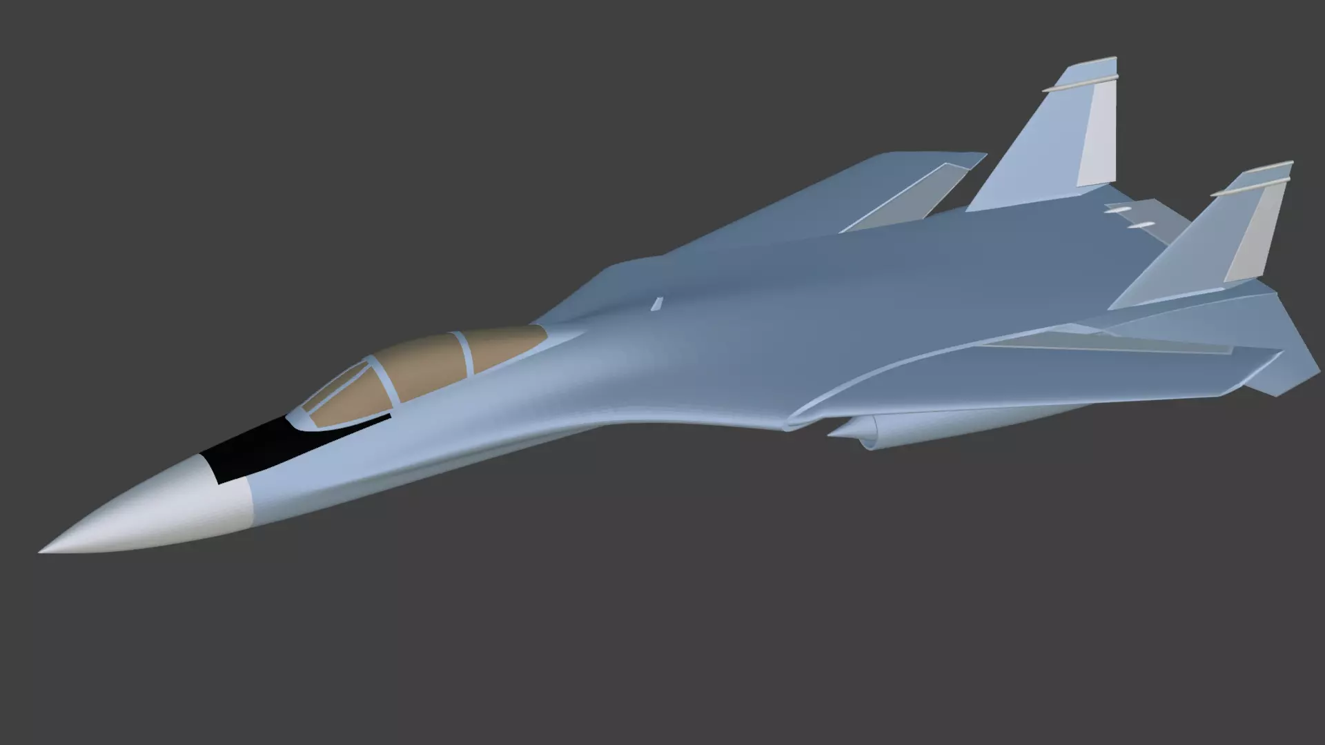  FX General Dynamics design F-15 3D print model_0