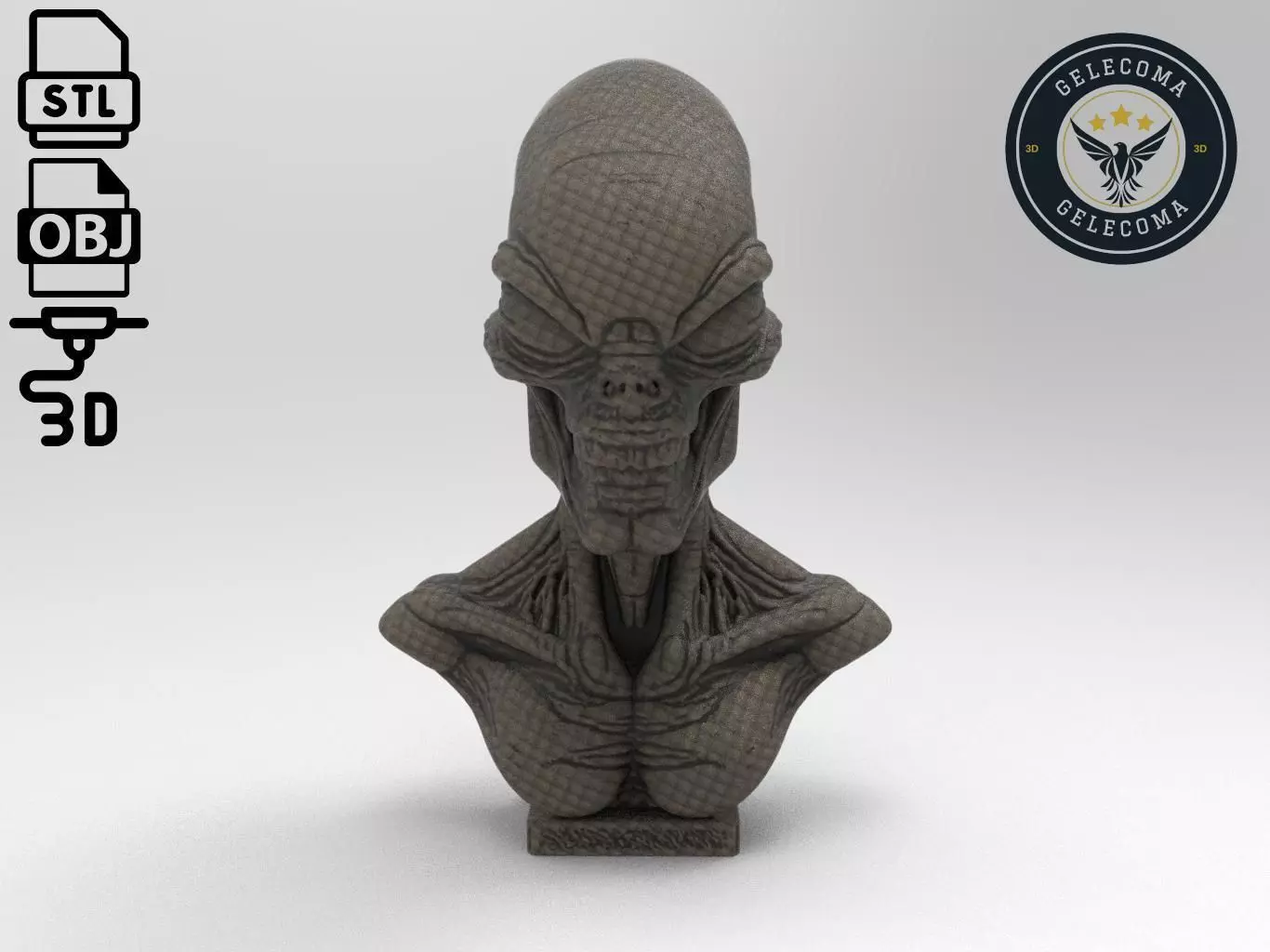 Alien 3D Print Model 3D print model_0