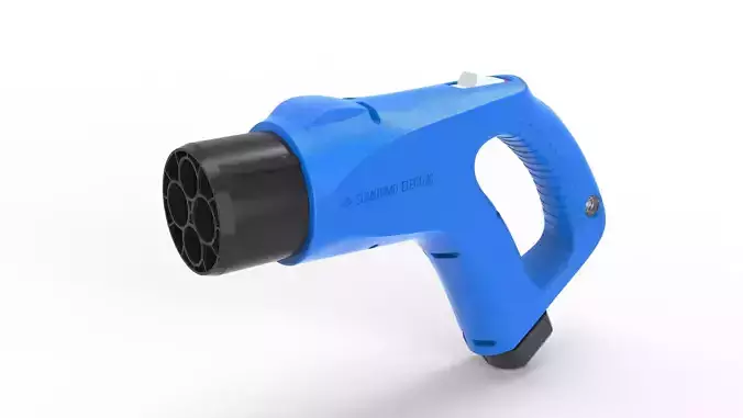 CHAdeMO connector  3D print model