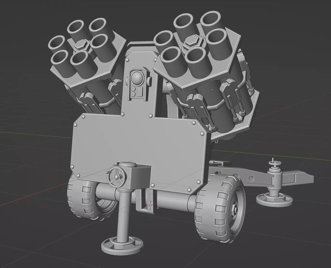 Field Ordnance Battery 3D print model_0