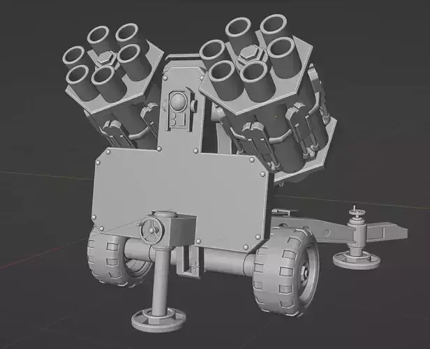 Field Ordnance Battery 3D print model