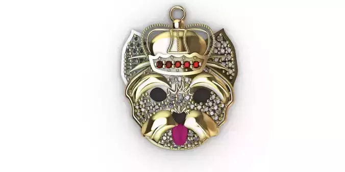 dije- colgante perrito -v-