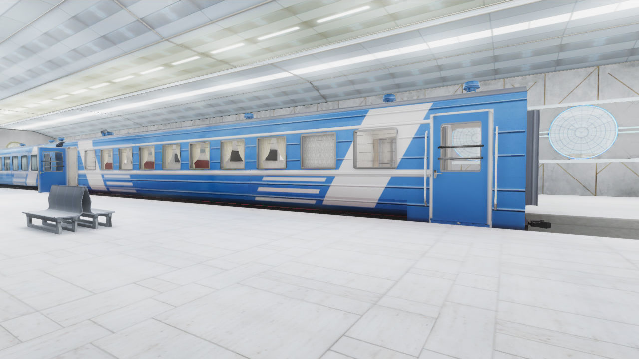 Trains Passenger Pack 3D Model Collection_27