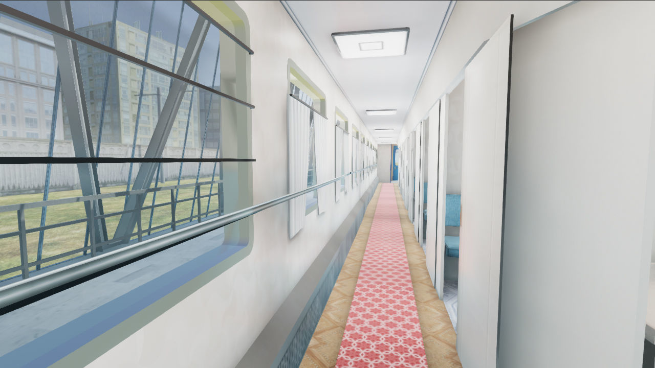 Trains Passenger Pack 3D Model Collection_16