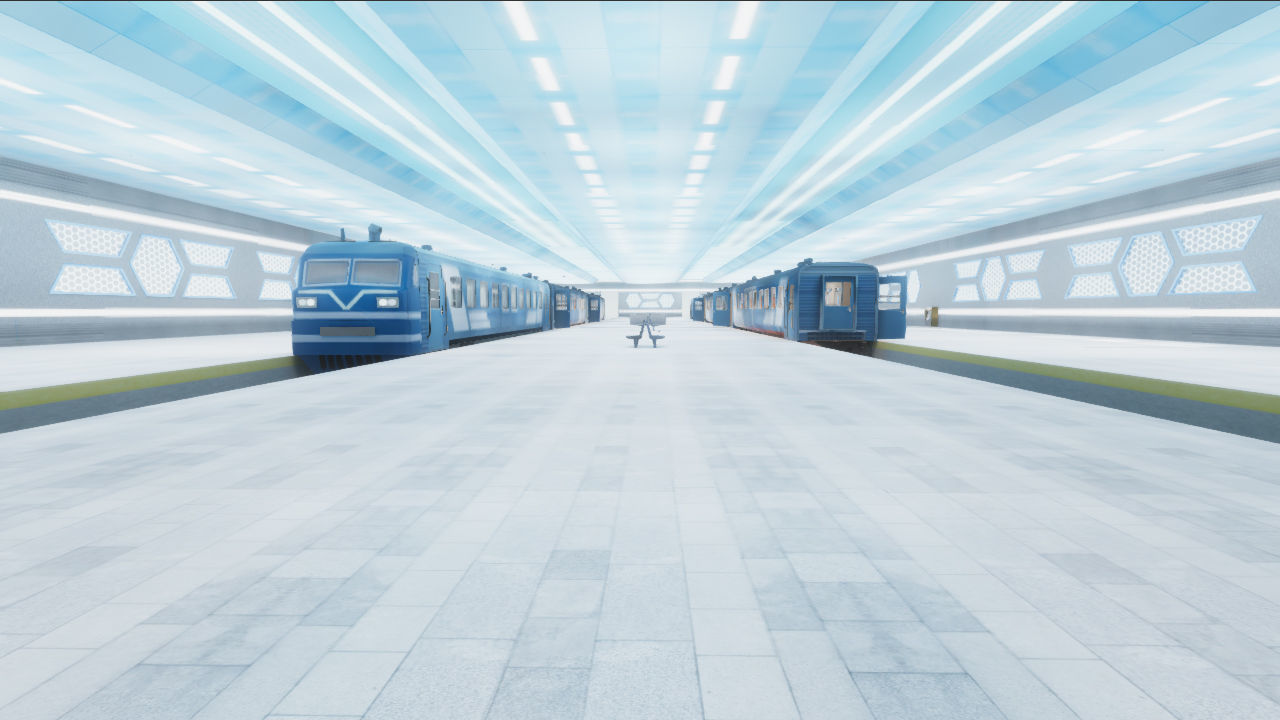 Trains Passenger Pack 3D Model Collection_34