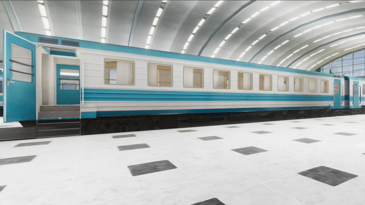 Trains Passenger Pack 3D Model Collection_22
