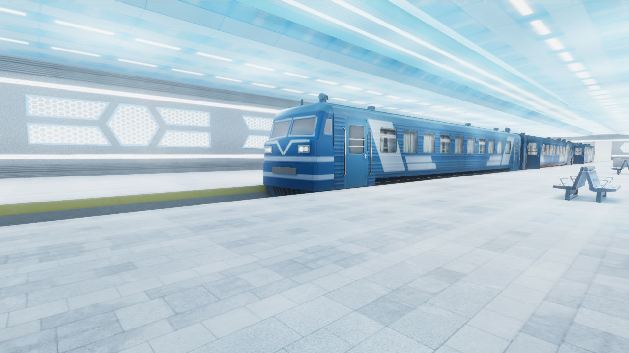 Trains Passenger Pack 3D Model Collection_35