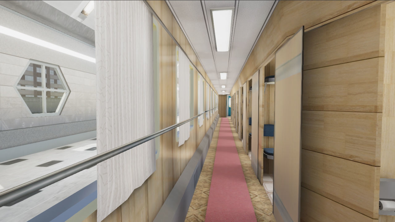 Trains Passenger Pack 3D Model Collection_19