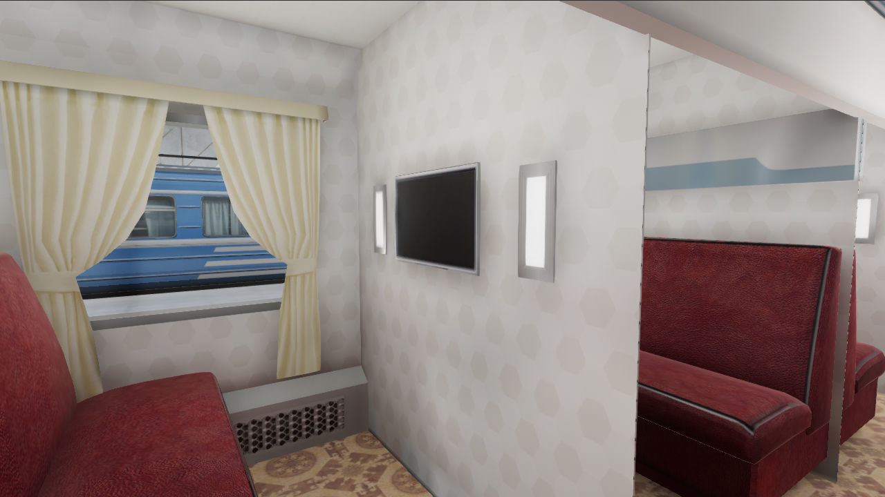 Trains Passenger Pack 3D Model Collection_29