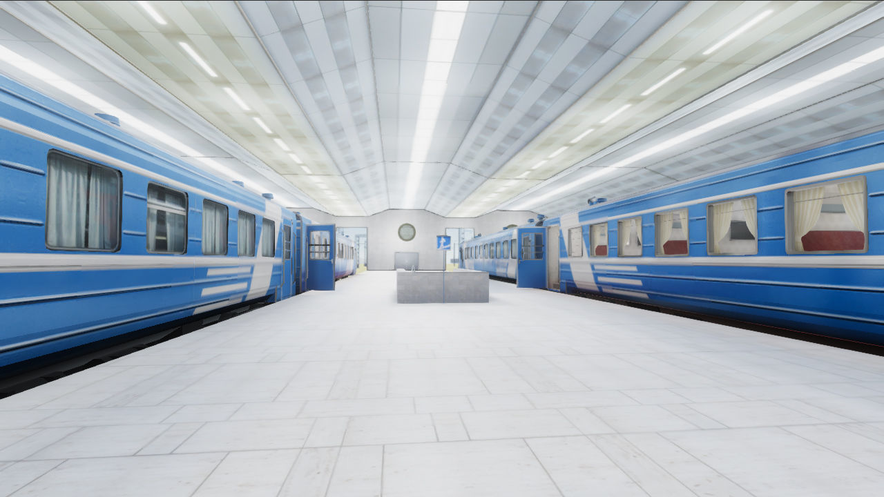 Trains Passenger Pack 3D Model Collection_26