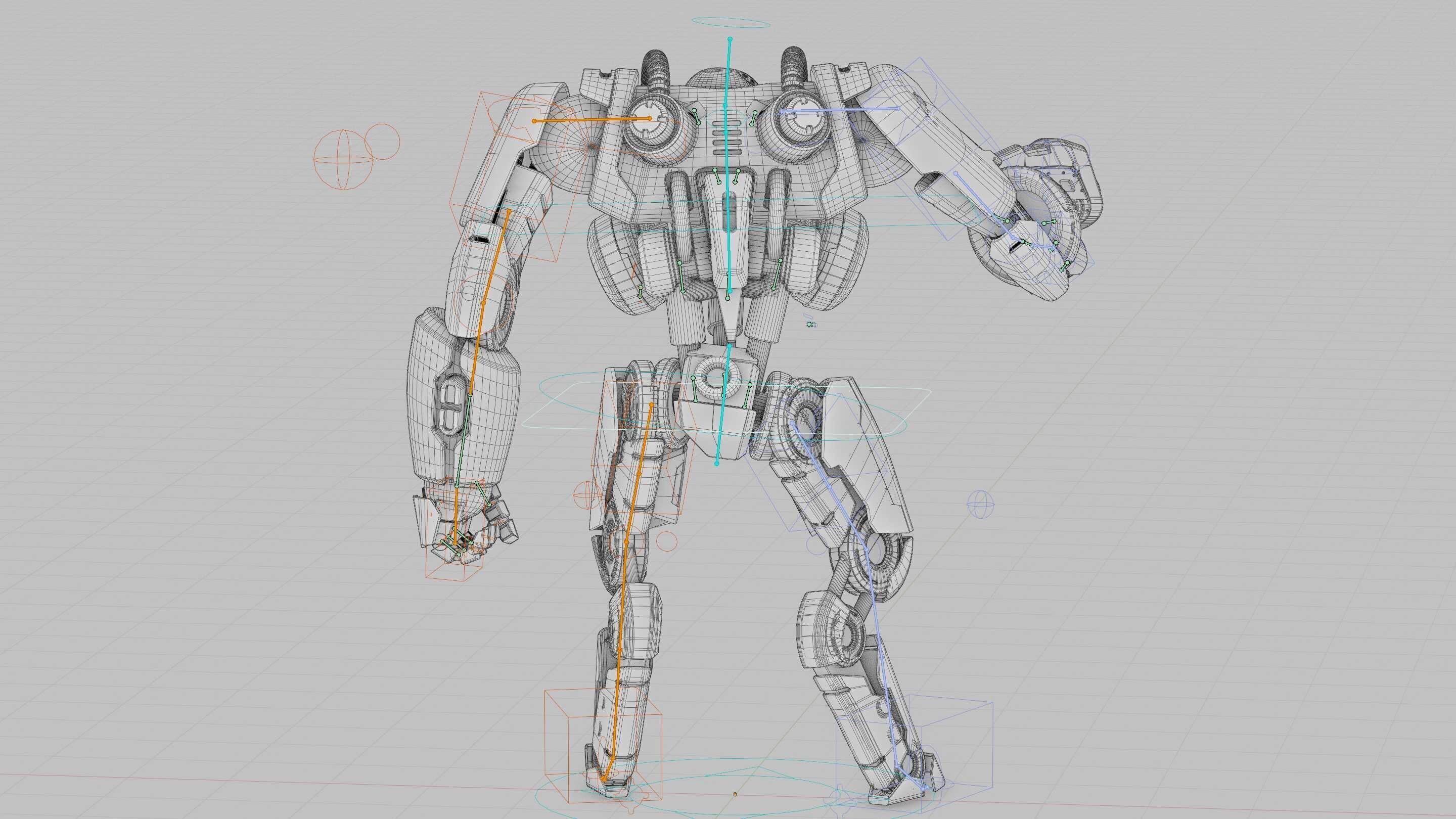 BATTLE DROID SYRIOS-F Rigged for Unreal Engine - Unity - MIXAMO 3D model_41