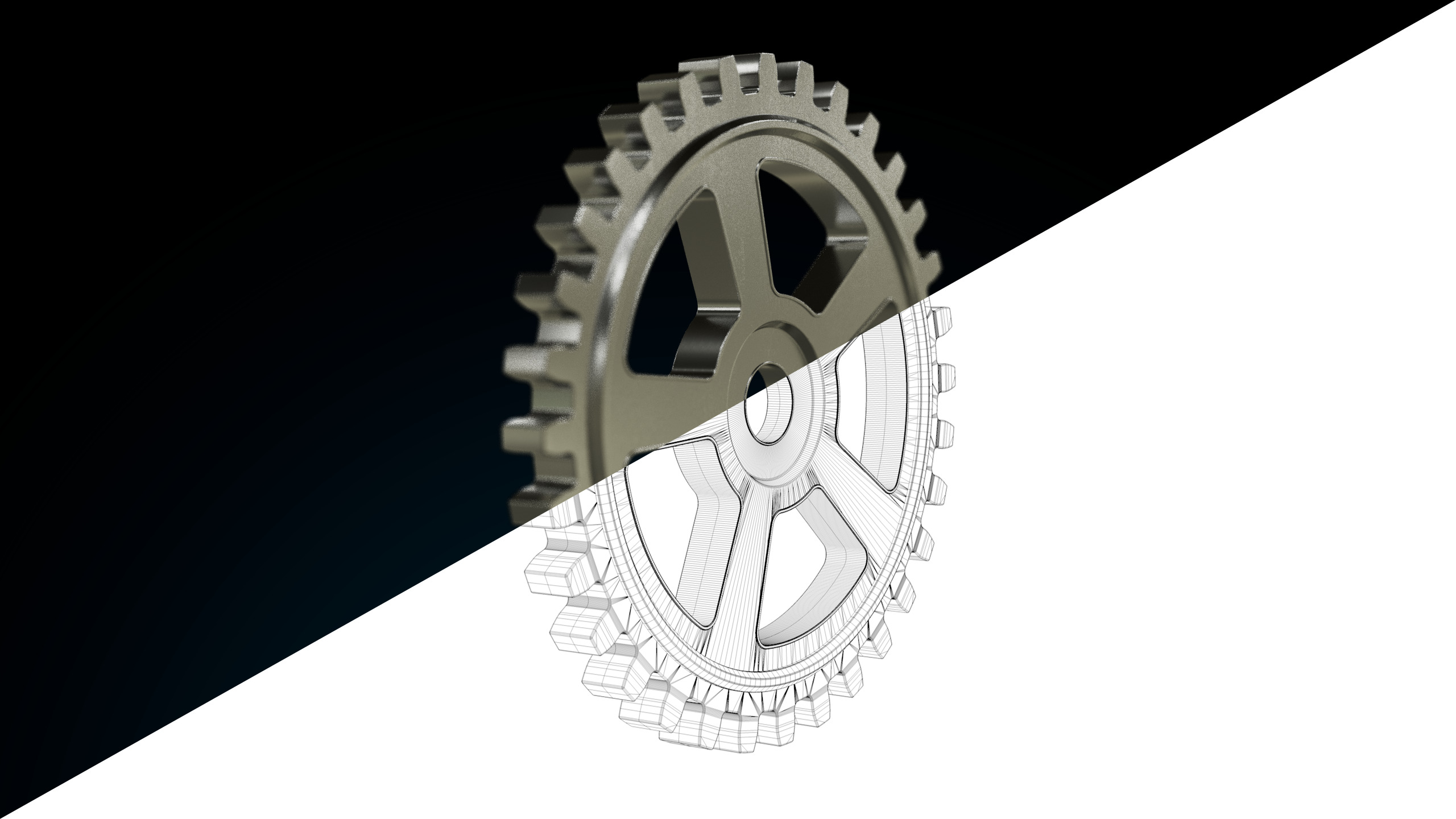 Cogwheel 3D Model 3D model_6