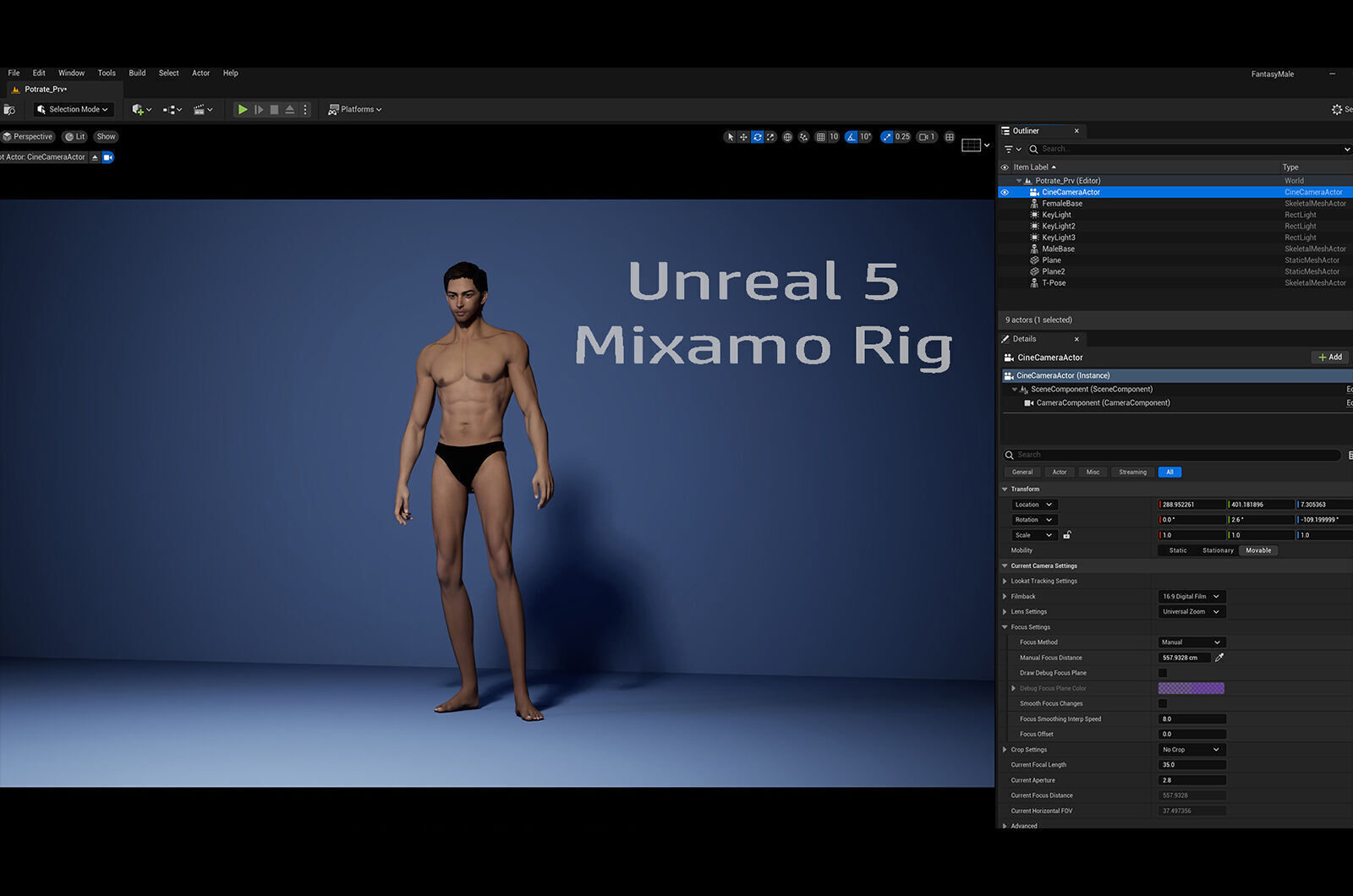 Male Base Rig Low-poly 3D model_18