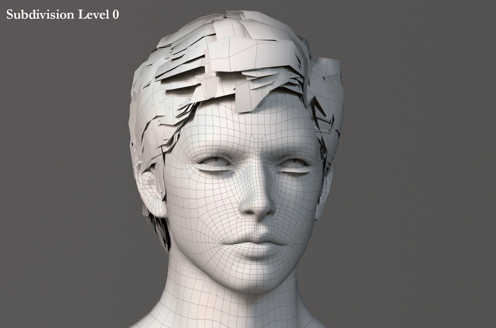 Male Base Rig Low-poly 3D model_28