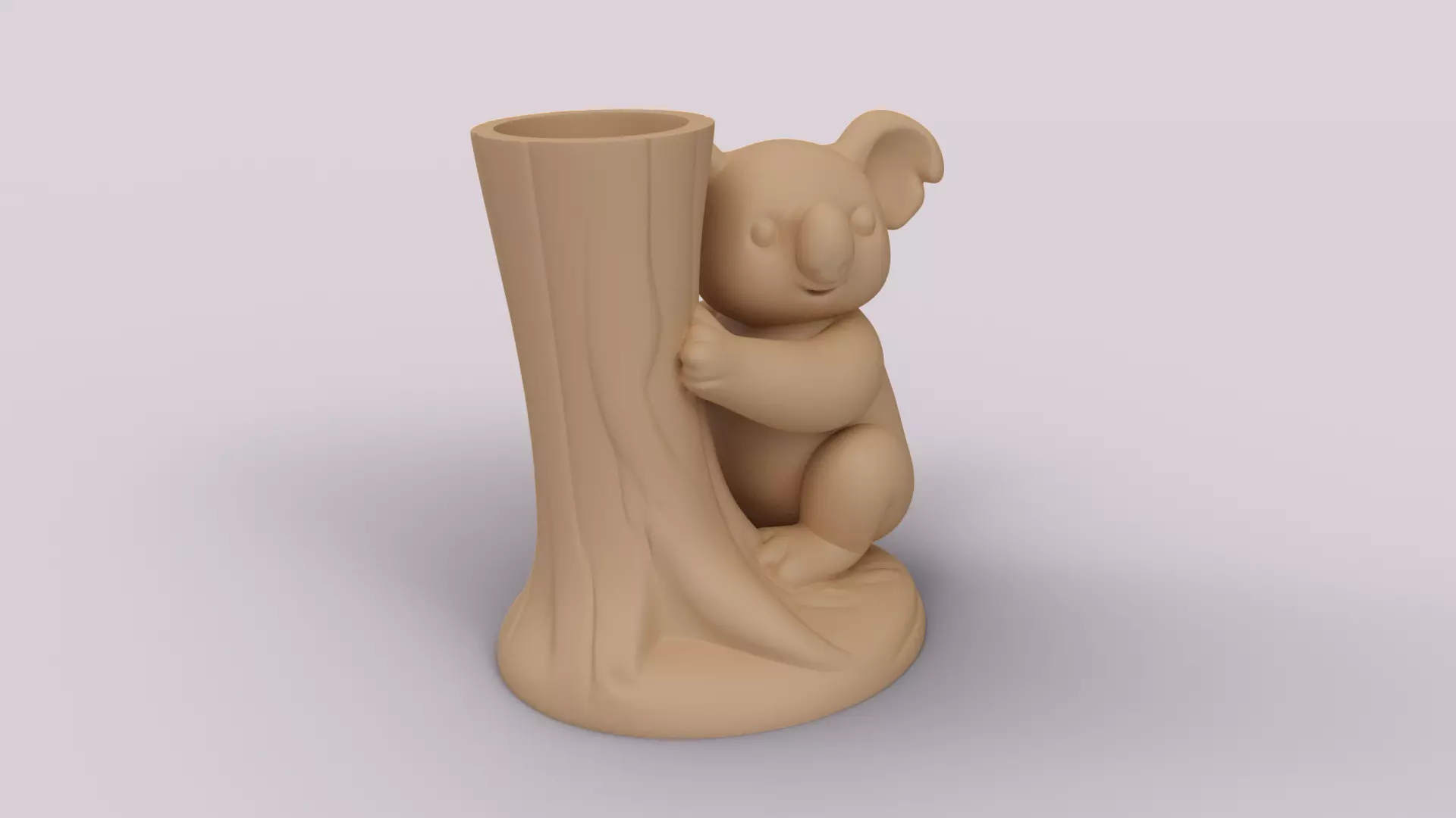 Cute Koala Desk Organizer 3D print model
