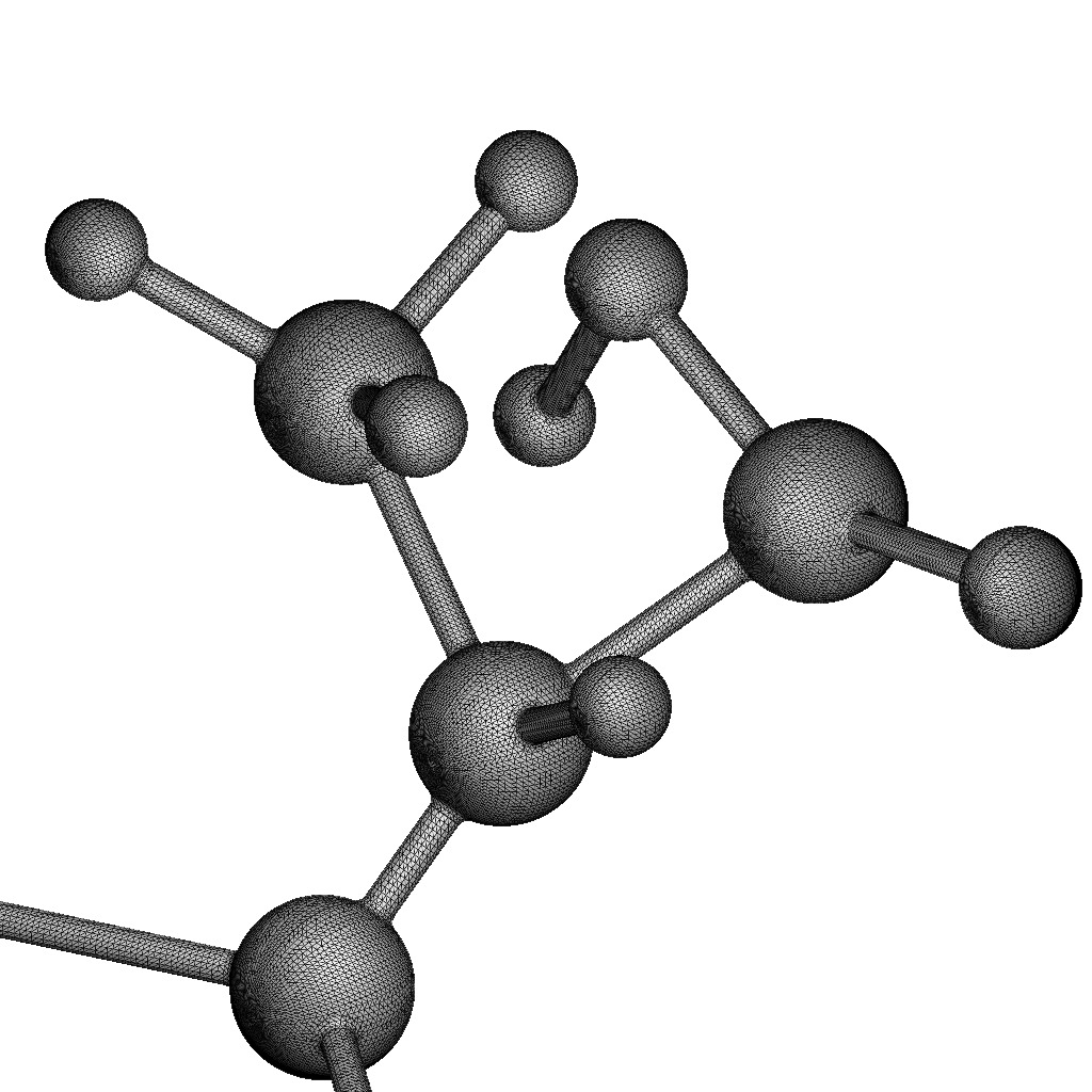 Ibuprofen Molecular Structure 3D print model_5