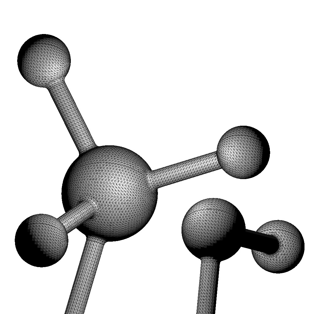 Ibuprofen Molecular Structure 3D print model_7