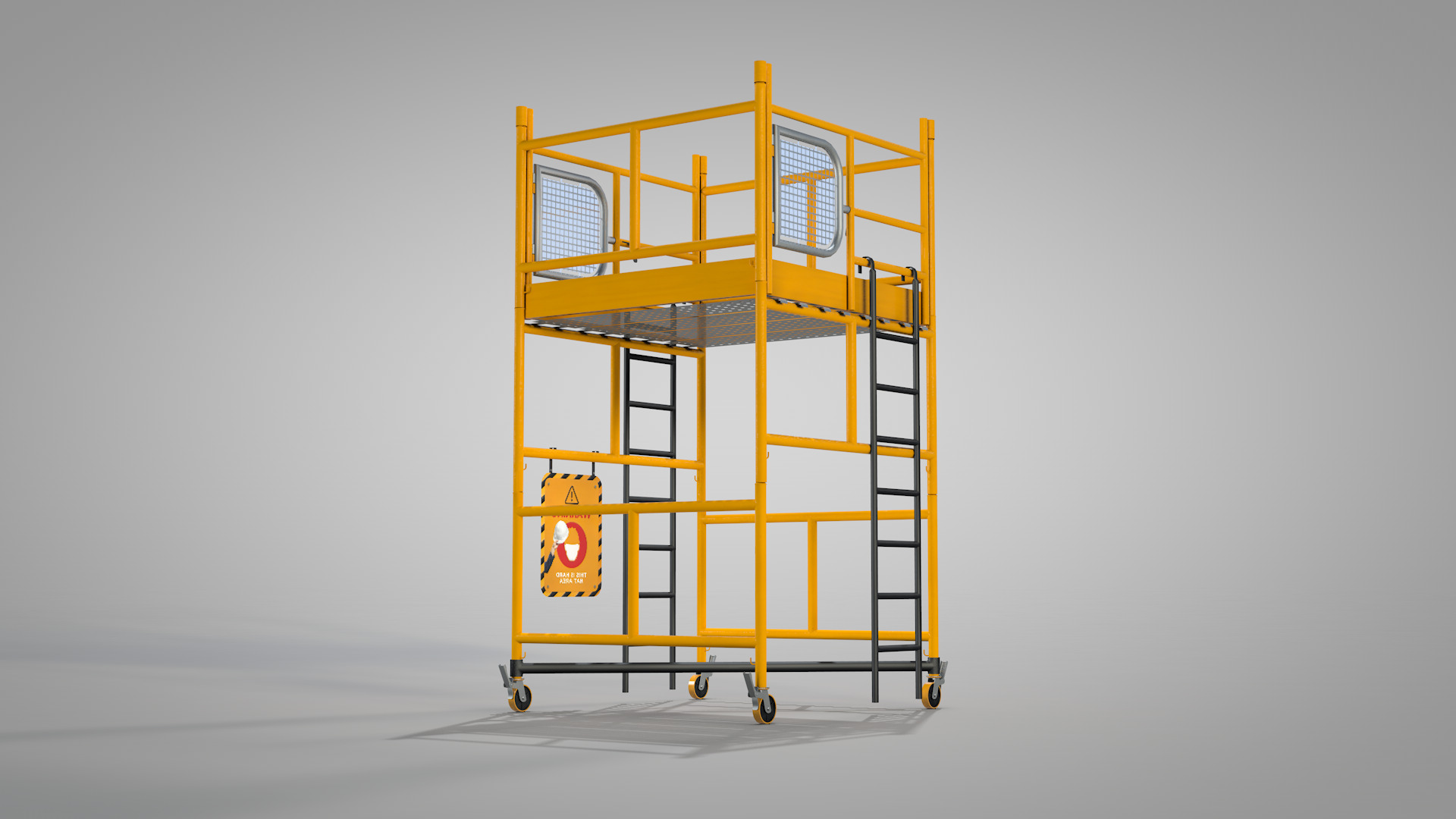 Construction Scaffolding 3D model_10