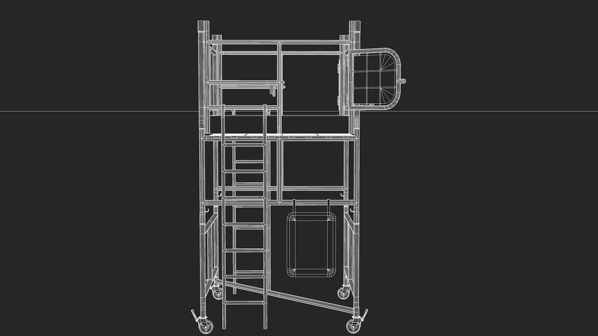 Construction Scaffolding 3D model_15