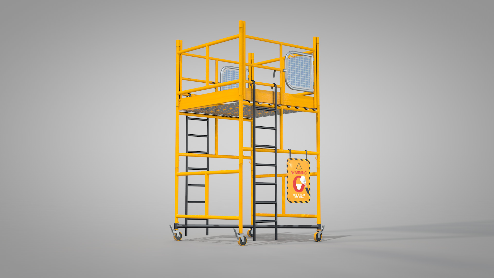 Construction Scaffolding 3D model_13
