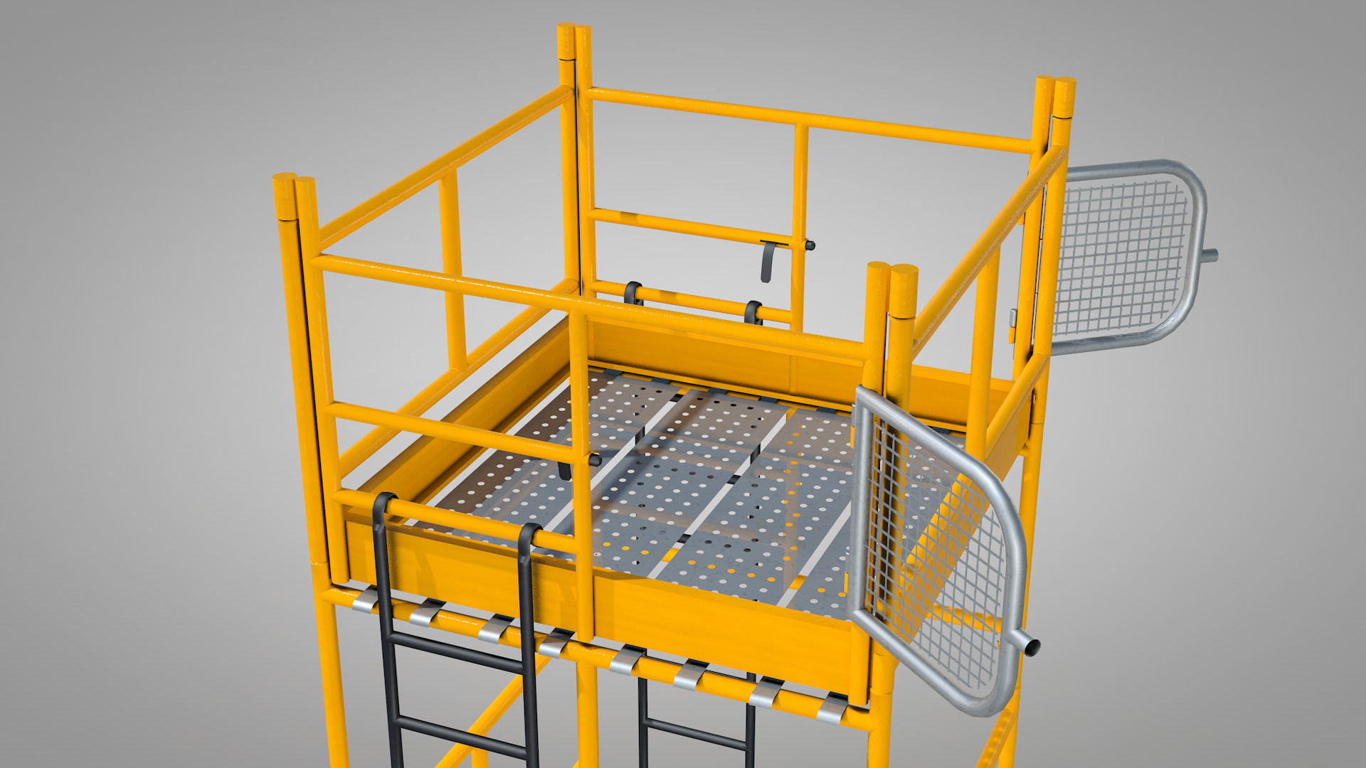Construction Scaffolding 3D model_2