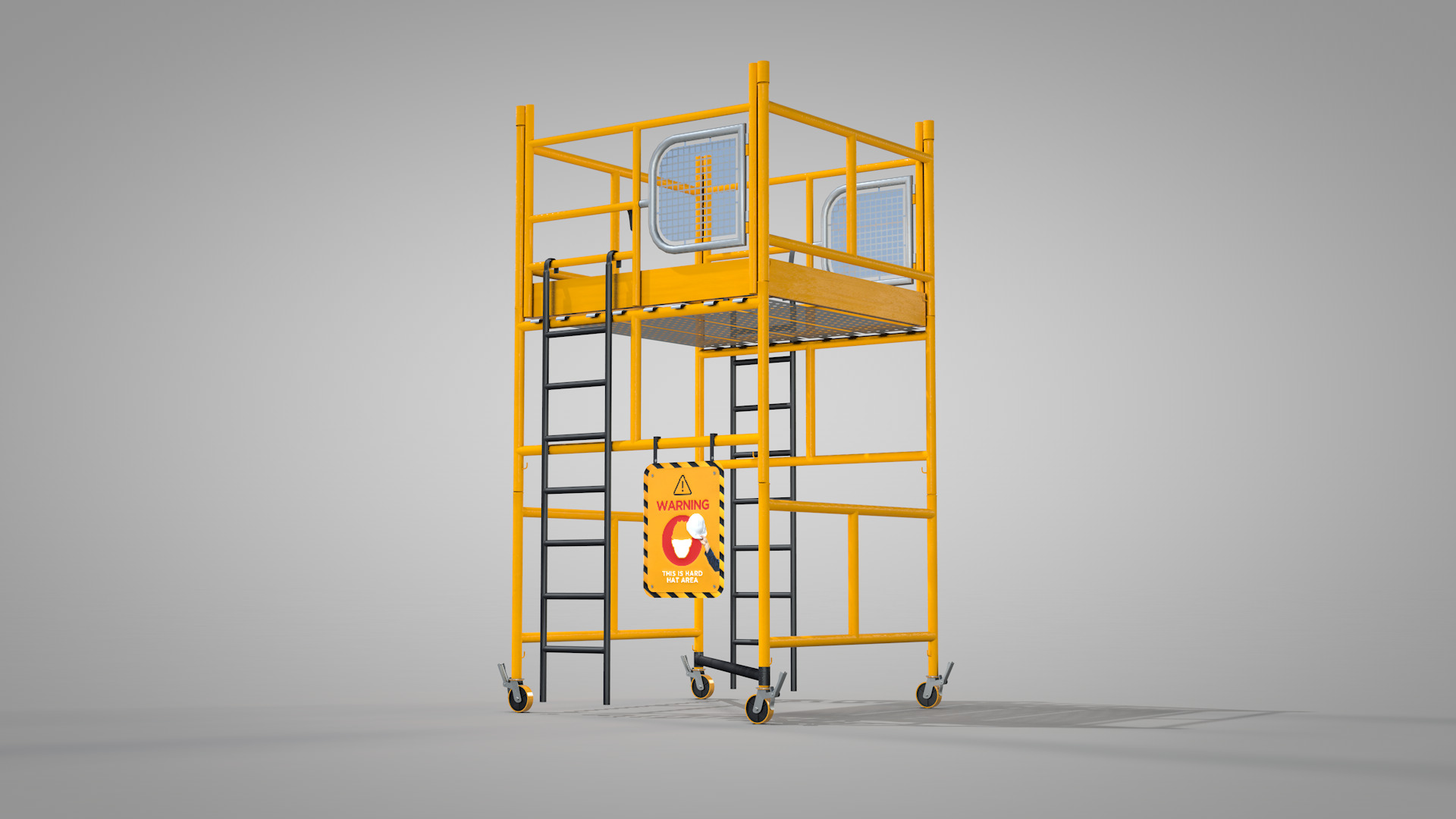 Construction Scaffolding 3D model_1