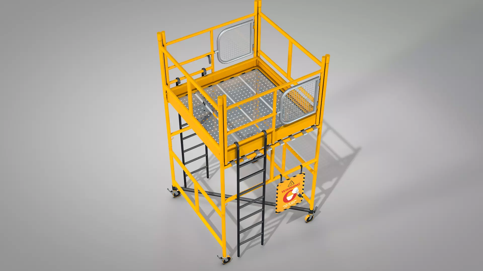 Construction Scaffolding 3D model_0