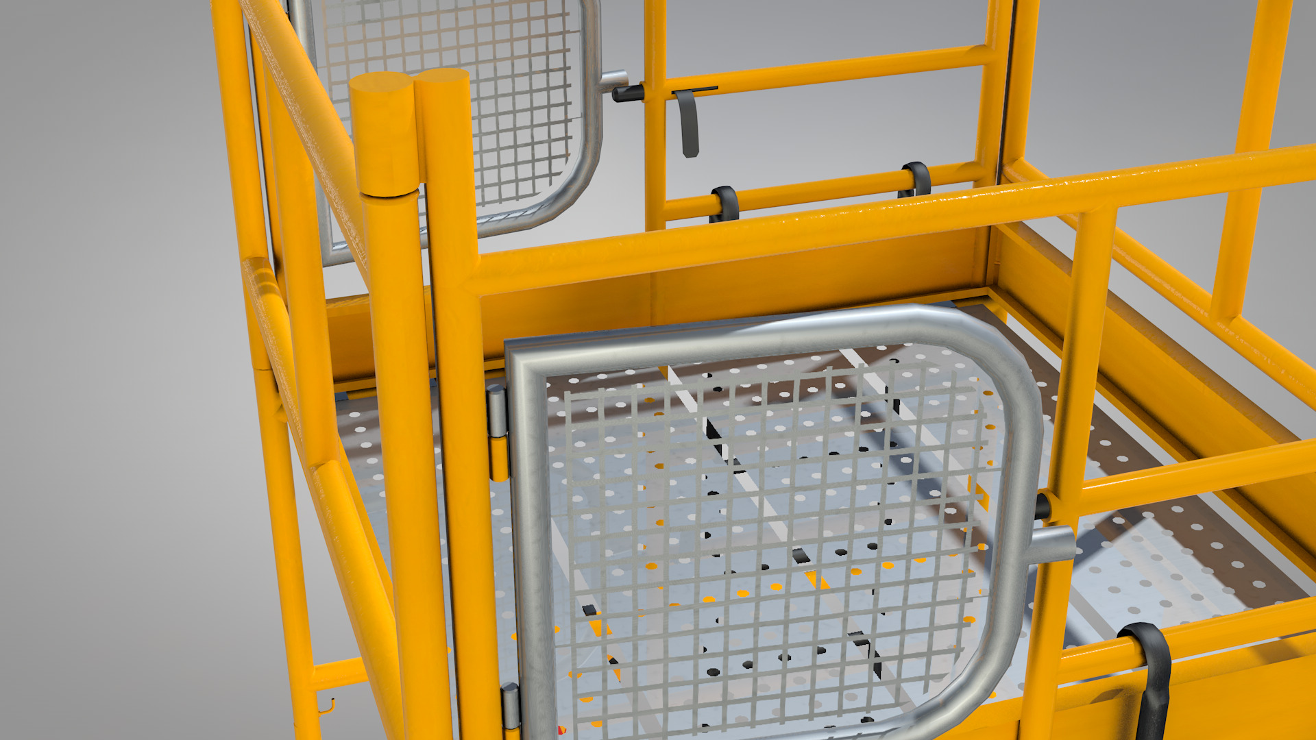 Construction Scaffolding 3D model_8