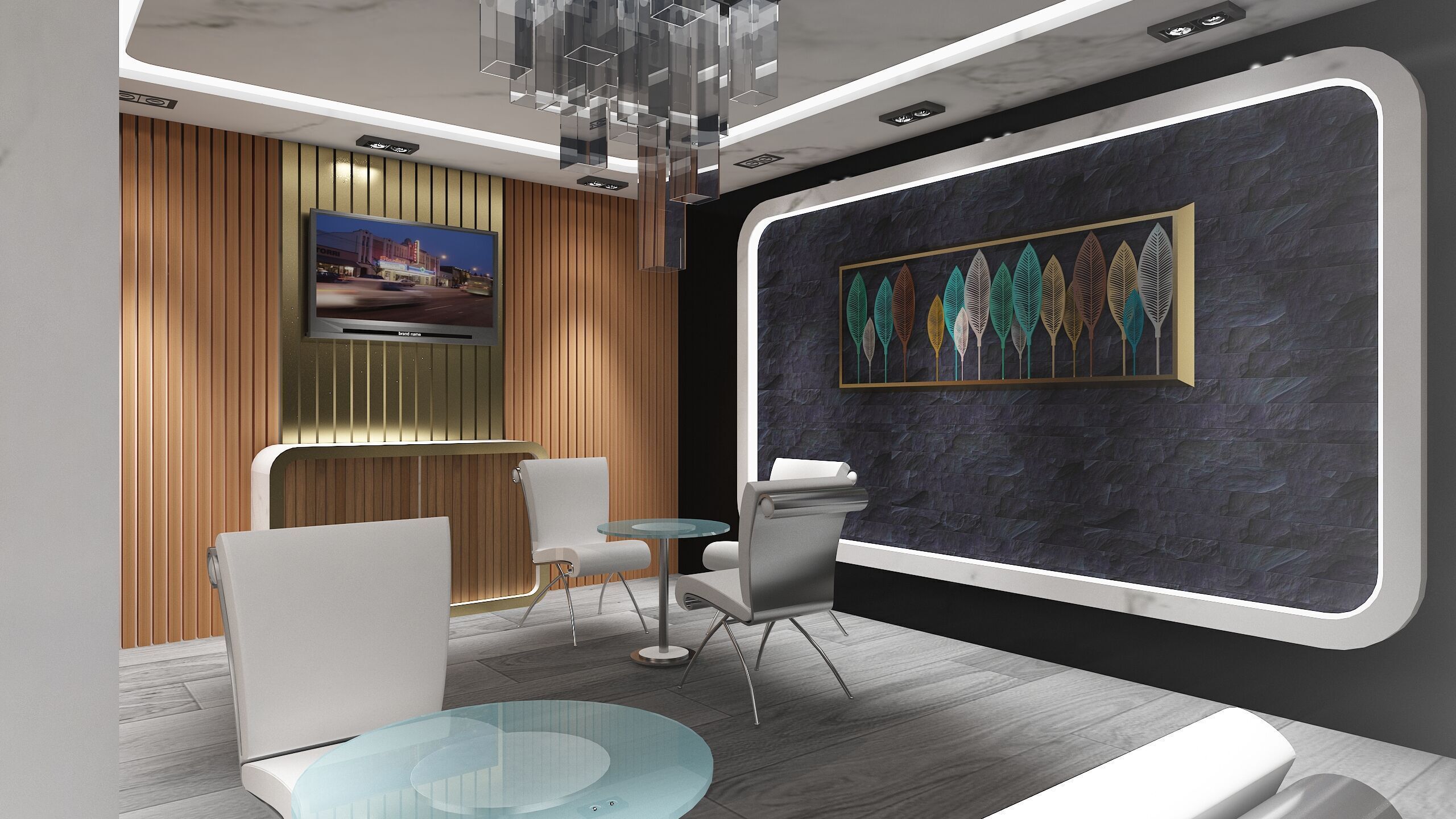  Show Room Store Exhibition a670e 3D model_5