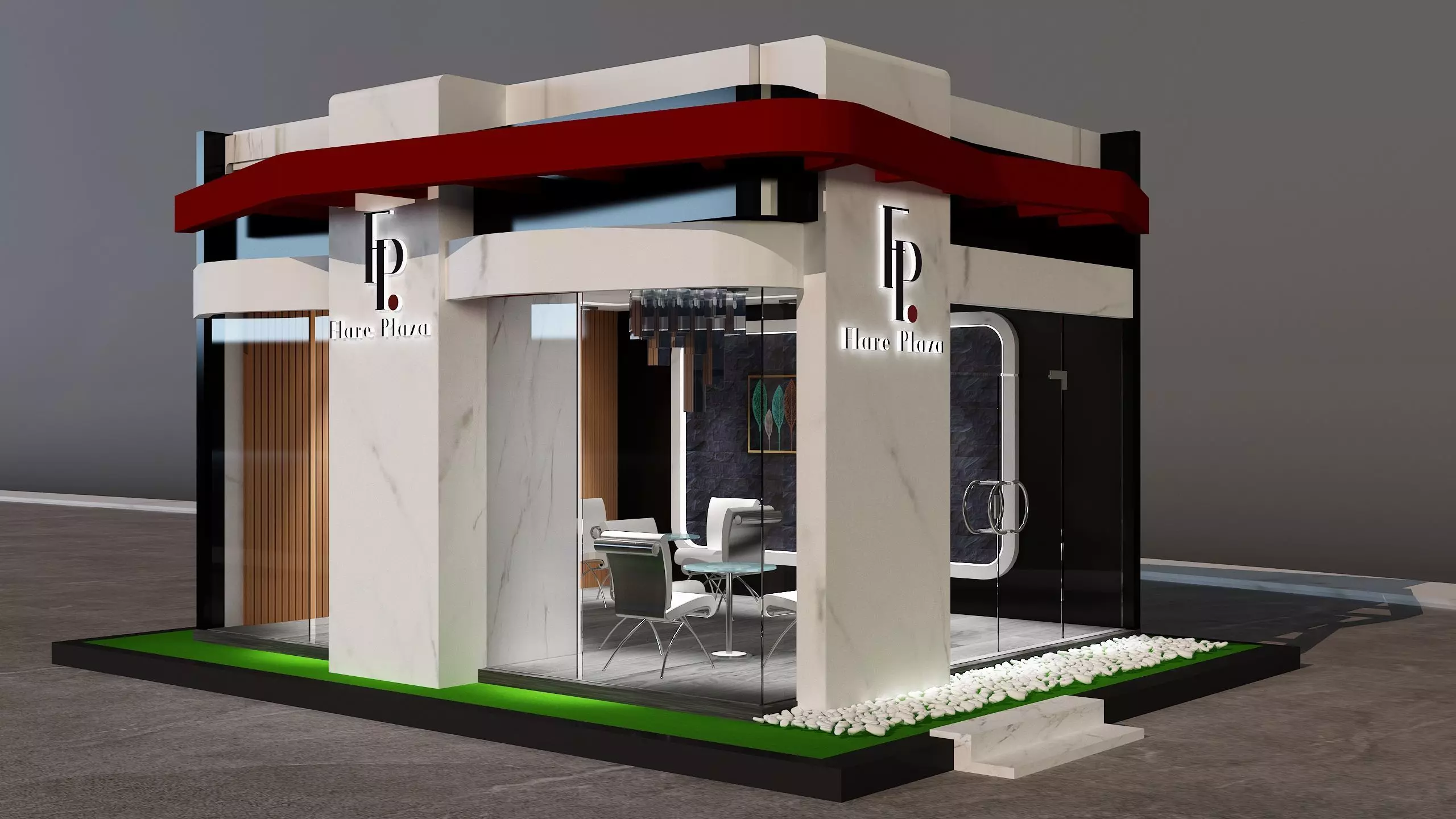  Show Room Store Exhibition a670e 3D model_0