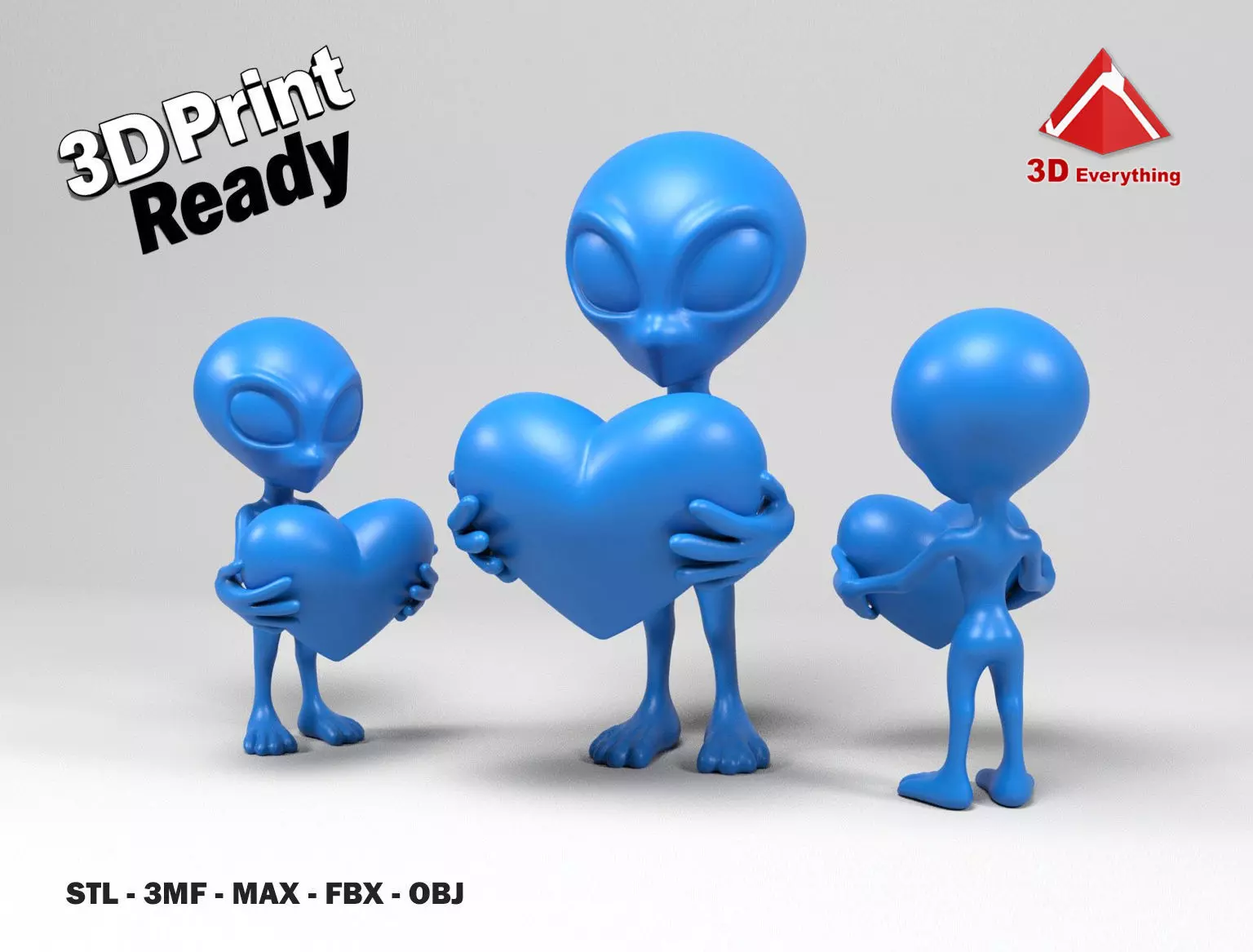 Loving Alien 3D print model