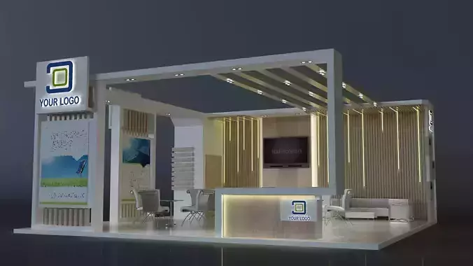 Booth Exhibition Stand a672b