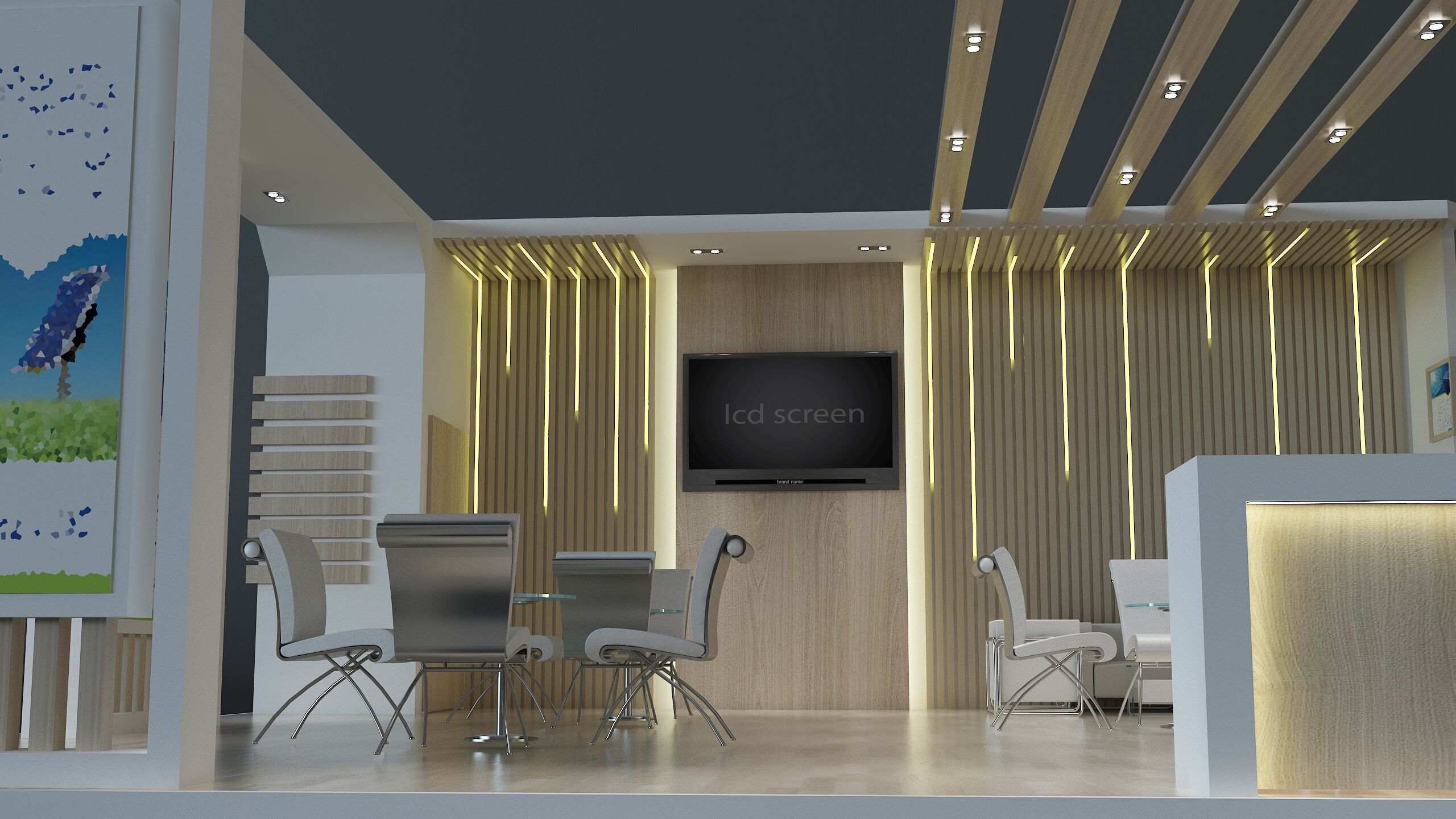  Booth Exhibition Stand a672b 3D model_4