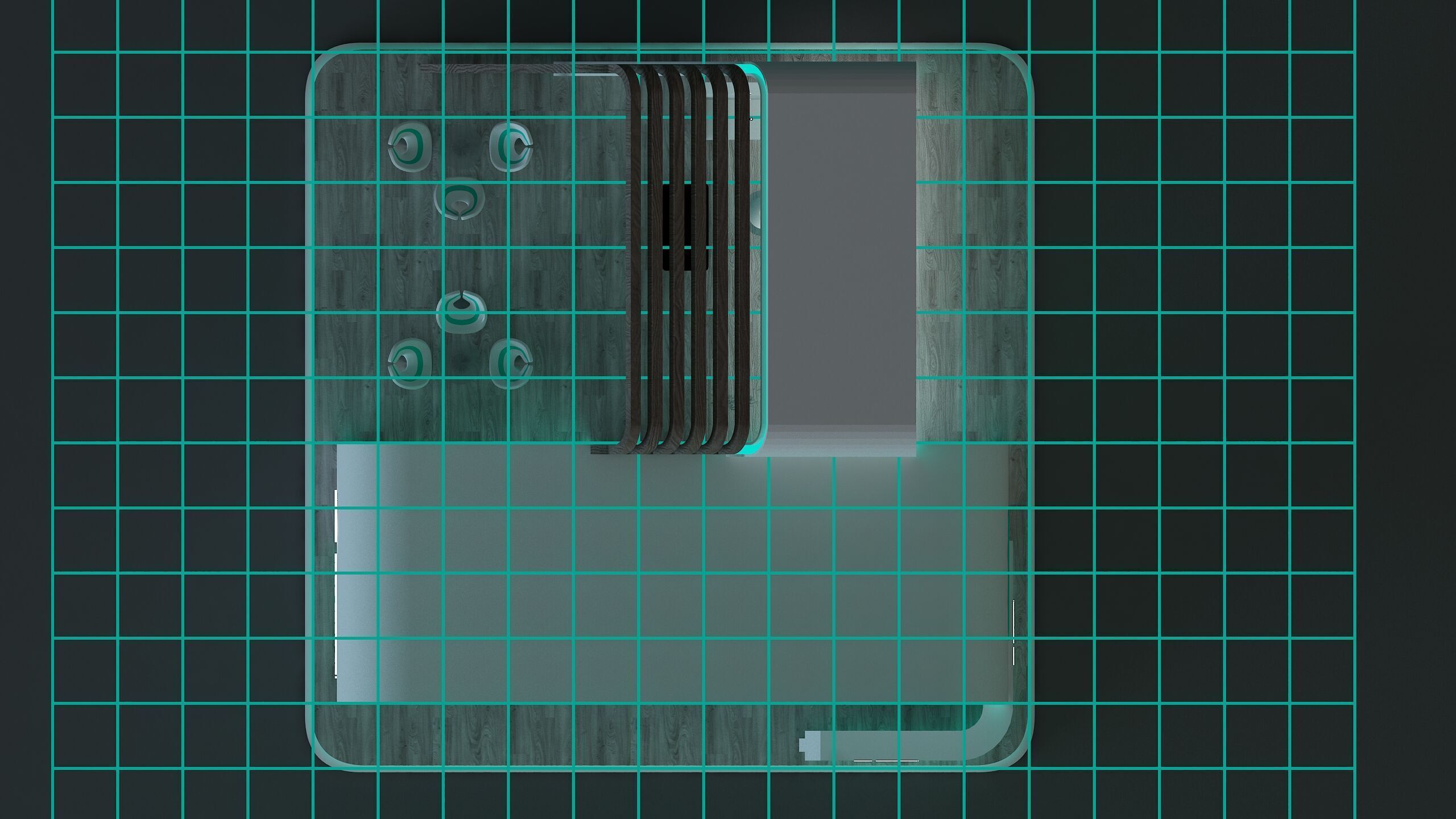  Booth Exhibition Stand a672c 3D model_11